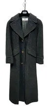 ZGO01　VALENTINO　 ヴァレンティノ　CARISMA　ロングコート　バージンウール　カシミヤ　グレー　40サイズ