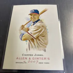 MLB 2007 Topps Allen and Ginters Chipper Jones Atlanta Braves