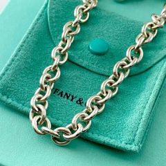 ティファニー 美品 シーホース リンク ネックレス タツノオトシゴ