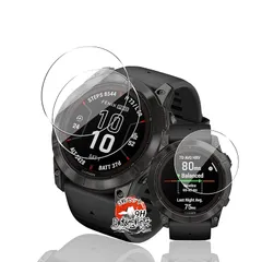 用 GARMIN(ガーミン) fenix 7 pro/Fenix 7 / epix Pro (Gen 2) 47mm ガラスフィルム 保護フィルム 【3枚セット 国産旭硝子素材】 用 ガーミン fenix 7 pro フィルム 高透過率 用 GARMIN fe