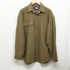ザノースフェイス ノースフェイス パープルレーベル  NT3151N Flannel Field Shirts フランネルフィールド長袖シャツ メンズ M ISItems【USED】【古着】【中古】50149036