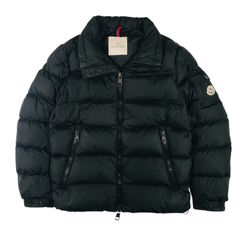 美品 モンクレール AUSTIN バイカー ダウン ジャケット 1 黒 - メルカリ