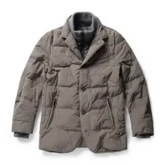 95 ヘンリーコットンズ Kappa ダウン ジャケット