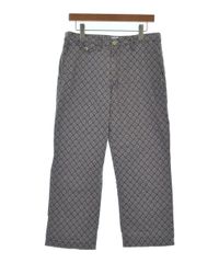 てら　 Stussy ダイヤモンドパターンスラックス Stussy ダイヤモンドパターン スラックス 黒タグ - メルカリ