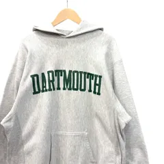 80s ビンテージ チャンピオン リバースウィーブ カレッジプリント スウェット パーカー  XXL グレー 1段 USA製 80年代  アメリカ製 vintage champion