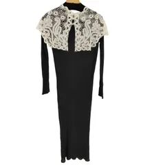 アメリ AMERI LACE COLLAR SET DRESS レースカラー セット ドレス ワンピース レディース 表記無 