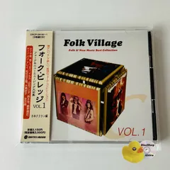[帯付美品] Folk Village VOL.1 (2枚組) かぐや姫/南こうせつ/イルカ/山田パンダ/細野晴臣/大貫妙子、他　/ CRCP28140 [CL1]