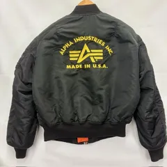 JACKET,FLYER’S MAN INTERMEDIATE MA-1 ALPHA  MADE IN USA サイズⅬ 07121414 01