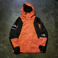 Supreme 16aw × THE NORTH FACE Mountain Light Jacket M シュプリーム ザノースフェイス マウンテンライトジャケット Power Orange パワーオレンジ