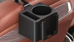 車 ドリンクホルダー カップホルダー 後部座席 ドアポケット シートポケット 小物入れ 車載 便利用品 1個