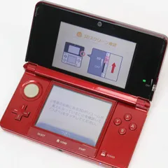 103)Nintendo 任天堂 ニンテンドー 3DS CTR-001メタリックレッド