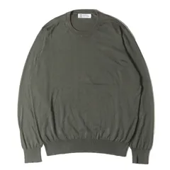 BRUNELLO CUCINELLI ブルネロクチネリ ニット カーキ サイズ:50 | ハイゲージ コットン ニットセーター (M2900100 C2148) | MADE IN ITALY | トップス プルオーバー【メンズ】【中古】のサムネイル