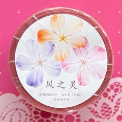 PET 风之灵 6cm×6m 600cm/loopダイカット加工 海外マステ 海外