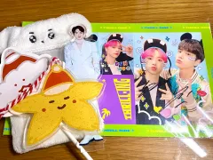 まとめ売り) THE BOYZ(ザ・ボーイズ・ドボイズ) ヨンフン(YOUNGHOON) ソヌ(SUNWOO) トレカホルダー オーナメント サインステッカー