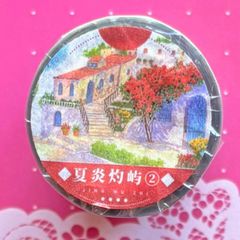 PET 沿海公路 7cm×5m 100cm/loop 海外マスキングテープ 海外マステ