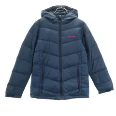 Columbia コロンビア ダウンジャケット M ネイビー アウトドア オムニヒート レディース 古着