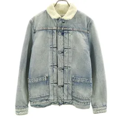Levi's リーバイス デニムジャケット S ブルー ボア ジージャン メンズ 古着