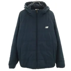 NEW BALANCE ニューバランス 中綿ジャケット 2XL ネイビー メンズ 古着