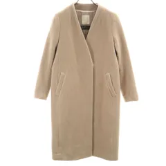 B:MING by BEAMS ビーミングバイビームス ウールコート M ピンクベージュ系 レディース 古着