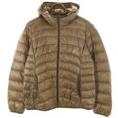 UNIQLO ユニクロ ダウンジャケット L ベージュ系 レディース 古着