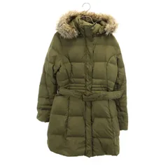 TOMMY HILFIGER トミーヒルフィガー ダウンコート M オリーブ系 レディース 古着