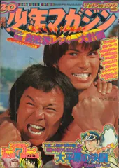 講談社 1973年(昭和48年)の漫画雑誌 週刊少年マガジン1973年(昭和48年)30
