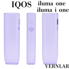 IQOS イルマ i ワン ケース クリアパープル TPU 保護カバー メンズ レディース アイコス イルマ アイ ワン iluma i one