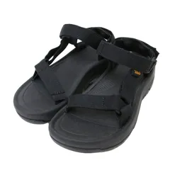 Teva テバ サンダル ブラック 黒 サイズ:US6(23.0cm) / ハリケーン XLT2 アンプソール 1131270 / HURRICANE AMPSOLE / サンダル ボリュームソール ベルクロ ベルト / シューズ【レディース】【中古】