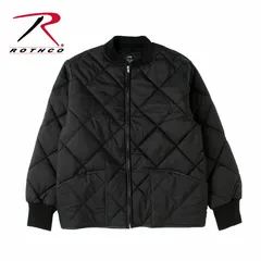 [新品] ROTHCO ロスコ キルティングジャケット メンズ フライトジャケット ミリタリージャケット 中綿 ミリタリー