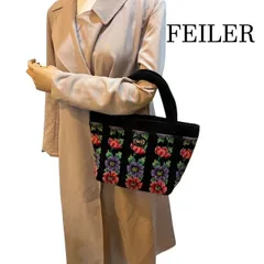 フェイラー　FEILER　シュニール織　花柄　ミニトートバッグ　ハンドバック