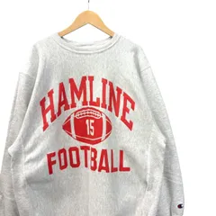 90s ビンテージ チャンピオン リバースウィーブ ラバープリント スウェット XL位 グレー 90年代 vintage カレッジプリント