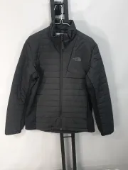 THE NORTH FACE ザノースフェイス 軽量 ダウン Vモーション ジャケット チャコール グレー L
