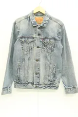 【中古】 LEVIS メンズデニムジャケット Gジャン M 72334 デニムジャケット LEVIS M インディゴブルー 藍 デニム