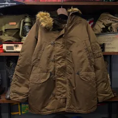 アルファインダストリー N3B ミリタリー ファー フード マウンテンパーカー パーカ 復刻 N129