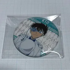 名探偵コナン 怪盗キッド 缶バッジ メタリック