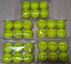 テーラーメイド A級 光沢 COLOR ロストボール 30球 中古ゴルフボール &lt;送料無料&gt;