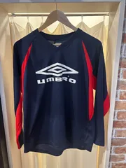 【1点モノ】UMBRO イギリス軍 陸軍 長袖 襟付 サッカーシャツ ASローマ 1点モノ】UMBRO イギリス軍 陸軍 長袖 襟付 サッカーシャツ ASローマ