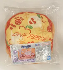BANDAI SPIRITS 一番くじ ワンピース 未来島エッグヘッド Burst of Energy F賞 ピザケース付きブランケット