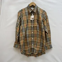 バーバリー 90s シャドーホース ノバチェック 長袖シャツ デッドストック メンズ M ISItems【USED】【古着】【中古】50149057