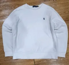 ポロラルフローレン 白 スウェットTシャツ