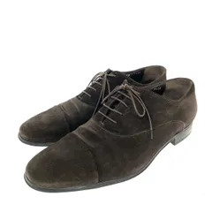 Salvatore Ferragamo サルヴァトーレフェラガモ シューズ 表記サイズ:7 1/2 3E スエード    ブラウン メンズ / 240001177402のサムネイル