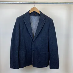 UNITED ARROWS テーラードニットジャケット メンズ XL 紺系【中古】