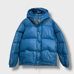 ☆シェラデザイン☆ダウンパーカー☆ブルー☆XXS☆レディースS-M☆フェザーダウン☆L25M