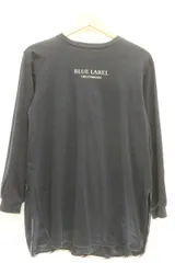 【中古】 BLUE LABEL CRESTBRIDGE レディースワンピース 38 カットソー BLUE LABEL CRESTBRIDGE 38 紺 ネイビー