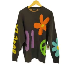 エクストララージ XLARGE PEACE JACQUARD KNIT メンズ import：L 