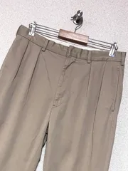 【Polo RALPH LAUREN】90s 2タック コットンスラックス 34 ポロラルフローレン ポロチノ ヴィンテージ 古着