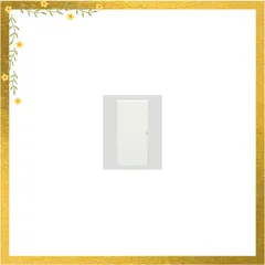 神保電器 J・WIDEシリーズ 埋込スイッチ操作板 表示なし・マークなし 片切用 1コ用(シングル) ピュアホワイト WJN-S1 1