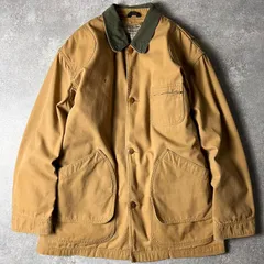LLBean 脱着 中綿 ライナー コットン ハンティング ジャケット L / LLビーン エルエルビーン ブラウン プリマロフト チェック