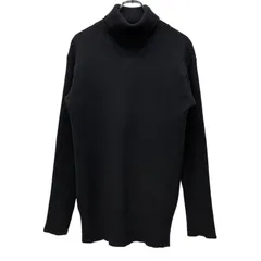 美品 96AW⭐️ヨウジヤマモトプールオム 変形 長袖ニット ウール ブラック 美品 96AW⭐️ヨウジヤマモトプールオム 変形 長袖ニット ウール