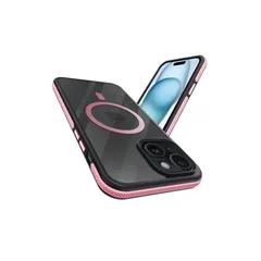 coiwantung iPhone 15 MagSafe ケース 耐衝撃 滑り止め アイフォン 15 スマホケース 【新しい衝突防止ストリップ設計】［フォーインワン構造設計］米軍MIL規格 カバー 軽量 ワイヤレス充電対応 半透明 滑り止めエッジ 薄型 落下保